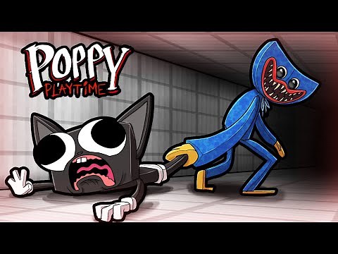 Huggy Wuggy vs Cartoon Cat... in MINECRAFT! (Poppy Playtime)