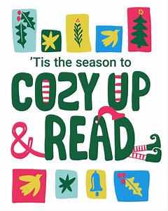 Pour the hot chocolate. Get the fireplace roaring. Then sit down together to enjoy these festive favorites! 💚❤️ Kids can earn a limited-time, upgradeable (and super cute!) badge when they read from the collection. https://www.getepic.com/app/user-collection/25244381 | Epic for Kids