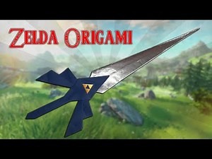 Origami : l’Épée de Link | Zelda DIY origami