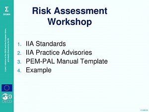 Risk Assessment Workshop - SlideServe