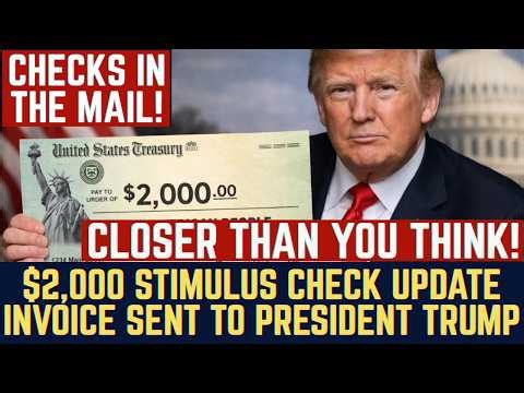 SURPRISE! $2,000 Stimulus Check Update | Invoice Sent to President Trump | Closer Than You Think!