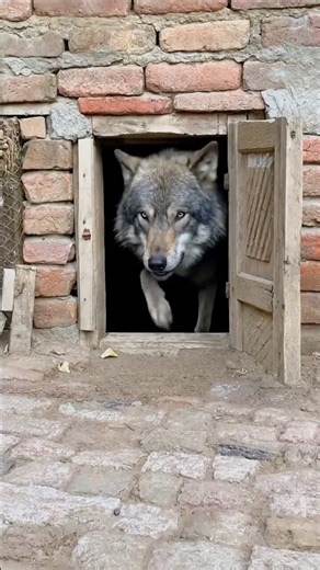 Wolf attack on Anaya's house! 🐺😱🐔Murgiyan ❤️ #anaya #anayakifamily #wolf