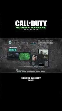 MISSION - BLACKOUT || PART 1 | CALL OF DUTY MODERN WARFARE - EP 10