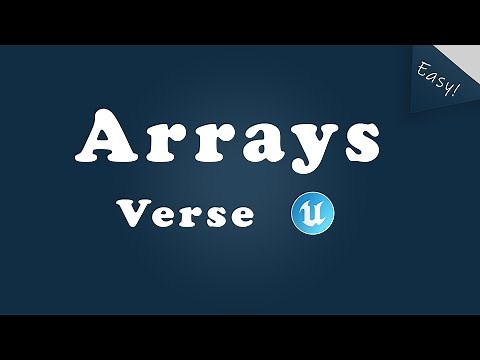 Arrays in Verse - UEFN Programming Tutorial