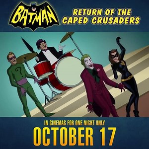 Don’t miss the return of Adam West as Batman this Monday! On the big screen for one night only. Book your tickets now http://po.st/HolyCinemaBookingBatman | Warner Bros. Pictures