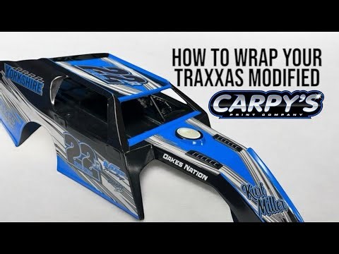 How to wrap your Traxxas Modified ( Tutorial)
