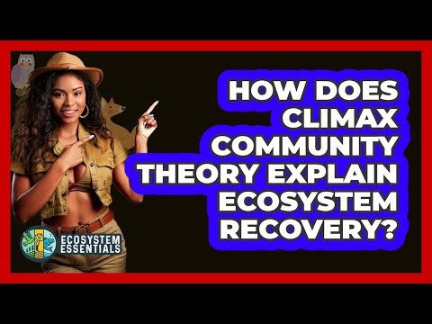 How Does Climax Community Theory Explain Ecosystem Recovery?