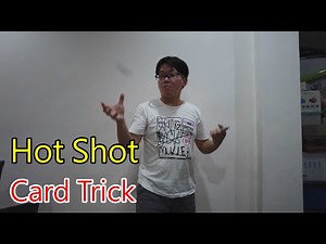 How to Do the Hot Shot Card Trick! 🎩🔥 Shoot a Card Like a Pro!