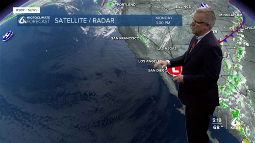 Slight temperature roller coaster ahead for the work week