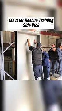 "Mastering The Side Pick: Realistic Elevator Rescue Training for Firefighters"