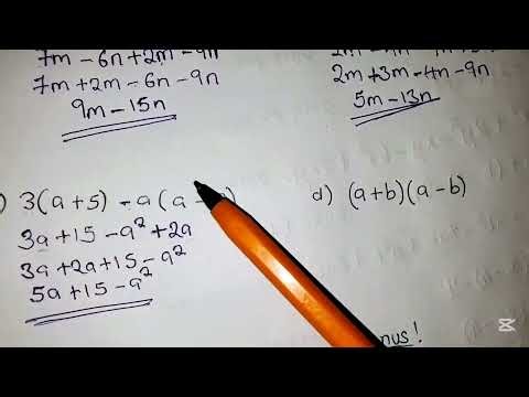 Pass Maths Paper 1: Simplifying Algebraic Expressions & Expansion | GCE 2026