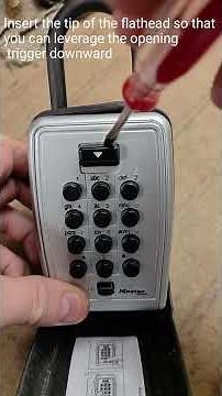 Lockstuff: Master Lock 5422D + 5423D lockbox bypass technique