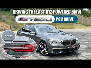 Driving The Last V12 Powered BMW | BMW M760Li POV DRIVE & REVIEW |