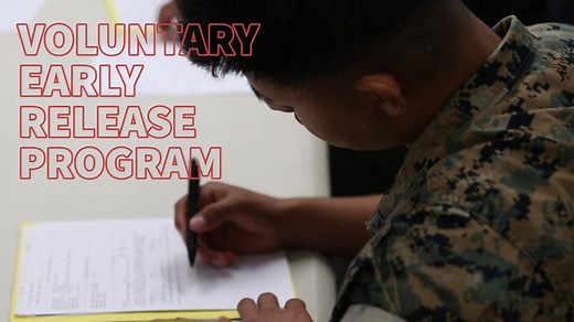 42 reactions · 4 comments | Marine Minute: Voluntary Early Release Program MARADMIN 734/20 allows certain MOS's an early release from their contracts. (U.S. Marine Corps video by Lance Cpl. Hailey Music) | Marine Forces Reserve | Facebook