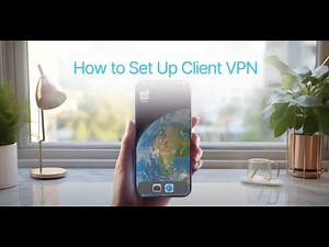 How to Configure iOS for Client VPN