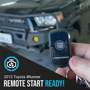 114 reactions · 11 shares | Remote start your car and keep it secure with this compact and easy-to-use 1-button remote!  Check out this 2012 Toyota 4Runner fitted with the durable 1-way R3.  Thank you Compustar Dealer Cutting Edge Window Tinting for providing this install clip! Give them a visit if you're in Reno/Sparks, Nevada. #Compustar #R3 #remotestartready #Toyota #4Runner | Compustar | Facebook