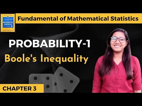 Boole's Inequality with Complete Proof | BSc. Statistics #statistics #probability #mathematics #fms