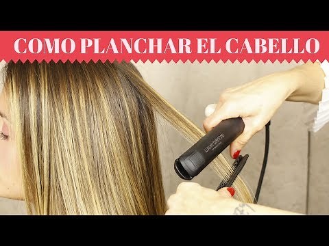 "Como Planchar el Cabello Para Que Quede BIEN LISO"💖(ALACIADO PERFECTO)