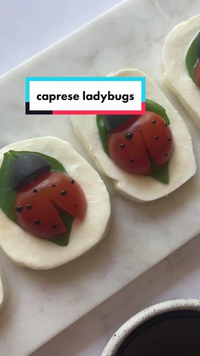 Caprese Ladybugs for a Cute and Impressive Summer Snack