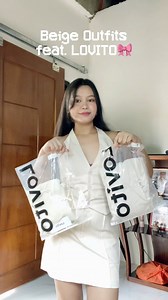 beige outfits feat. Lovito_official🎀 use my lovito code: LOVIP488 for 10% OFF✨ Link in comment🛍 #reelsfypシ #reelsviralシ #fashion #lovito #ootd #outfitoftheday | 𝙎𝙝𝙞𝙡𝙗𝙚𝙚