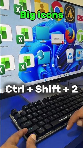 Customize Your Desktop Icons Like a Pro! 🔥 #computer #icon #shorts #icons