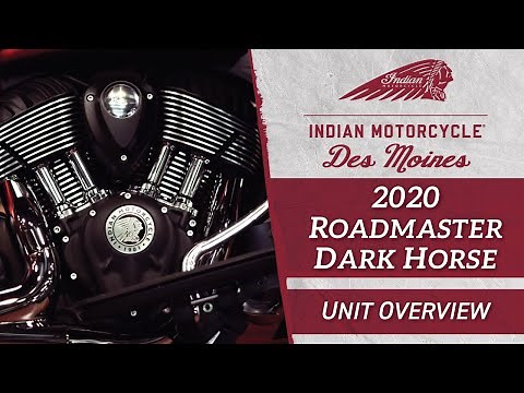 Indian Motorcycle 2020 Roadmaster Dark Horse Review
