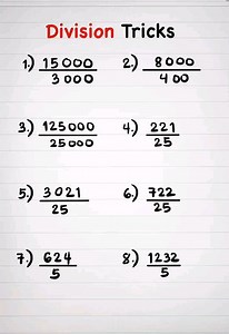 58K views · 3.2K reactions | Fast Division Tricks in Math ❤️ #math #MathTricks #TeacherGon | Ako si Teacher Gon | Facebook