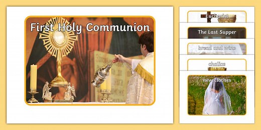 First Holy Communion Display Photo Pack