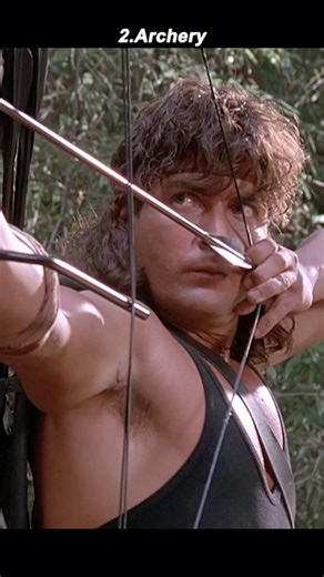 😱 UNTOUCHABLE LUCK! How Charlie Sheen Dodges EVERY Attack in Hot Shots!#movie #film