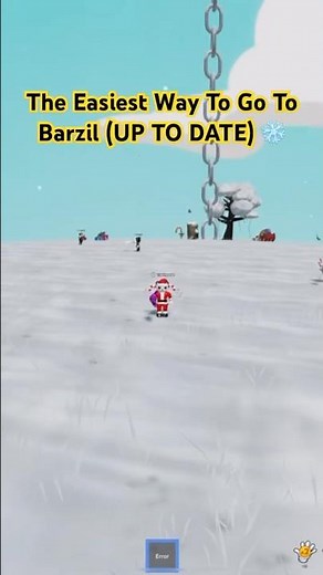Easiest Way To Go To Barzil (UP TO DATE) | Slap Battles