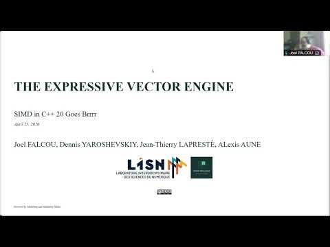 Webinar - EVE : a C++ 20 computing library on CPU