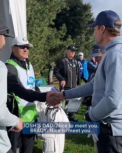 28K views · 326 reactions | Josh Allen: "This is my dad" Tom Brady: "I love your son, but you already know that" ( @pgatour) | CBS Sports | Facebook