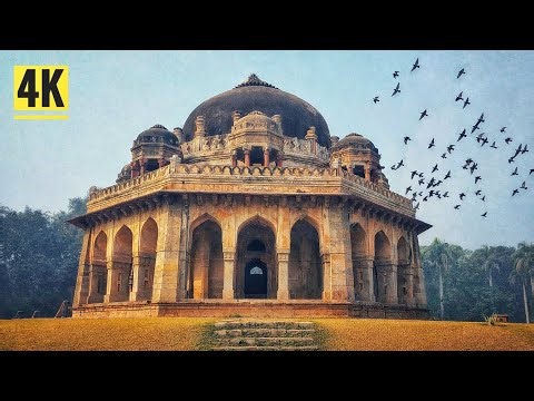 Lohdi Dynasty Architecture That Inspired the Mughals | Full 4K Lodhi Garden Walking Tour Delhi INDIA