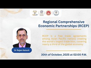 Regional comprehensive economic partnerships (RCEP)