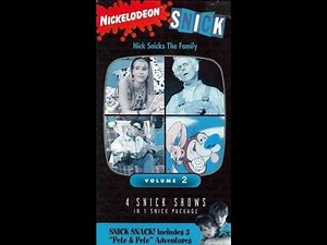 Opening and Closing to Snick: Nick Snicks the Family 1993 VHS