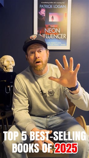 The top five best-selling fiction books on Amazon in 2025 are . . . | Author Patrick Logan