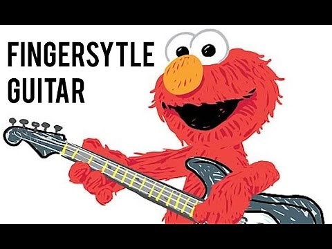 Sesame Street: ELMO'S SONG Fingerstyle Guitar