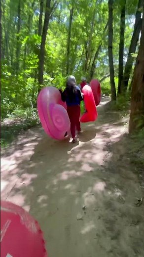 🌊 Tubing fun at Saco River-laughter and joys! #sacoriver #tubingadventure #familyfun #summer