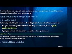 Resolving the Could not determine the dependencies of task Error in React Native Projects