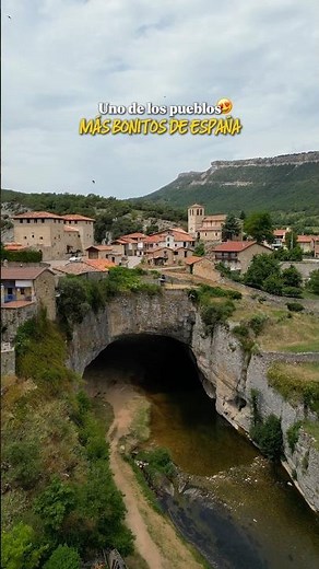 One of the most beautiful villages in Spain 🥰✨ #charmingvillages #burgos #castillayleon #getaway