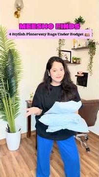 4 Expensive Looking Meesho Bags Under ₹500 😍👜 #shorts