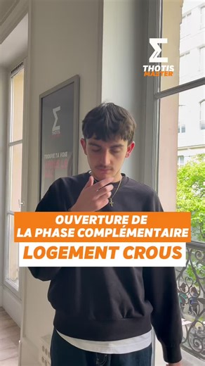 Phase complémentaire CROUS : Obtiens ton logement étudiant