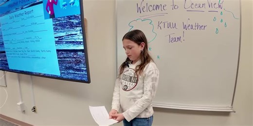 Weather Lab: Oceanview students track and report the weather