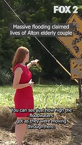 Massive flooding claimed the lives of an elderly couple from Alton, Ill., Tuesday. The Jersey County Sheriff’s Department said the woman’s body was discovered inside a submerged vehicle on Beltrees Road, and her husband’s body was found a quarter mile away on the bank of Mill Creek. The Alton community is coming together to remember the couple. Click the link in our bio for more. #alton #illinois #flooding #stlouis #news | Fox2Now