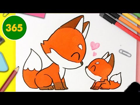 HOW TO DRAW A CUTE FOX KAWAII