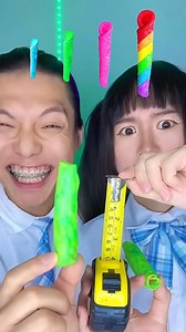 24K views · 369 reactions | Rainbow Giant Takis Challenge ASMR 掠 #asmr #mukbang #shorts #reels | TwinKle Couple | Facebook