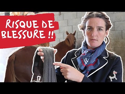 Comment bien seller son cheval ...et éviter les blessures !
