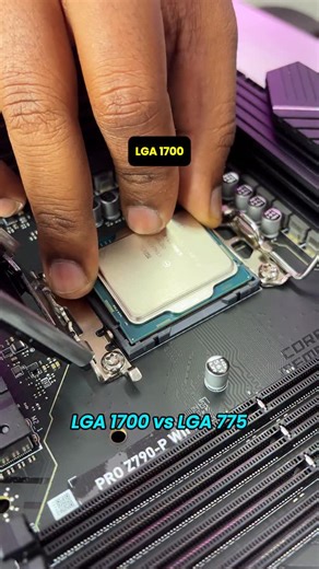 Parshva Computers l Computers Stores on Instagram: "LGA 1700 vs LGA 775 CPU installation 🔥 Build Your Dream PC Today! Get high-performance Custom Gaming & Work PCs built exactly the way you want — with expert support and genuine components. 💬 Contact Us for Your Custom PC Build 📞 9222 888 678 📩 connect@parshvacomputers.com 🌍 www.parshvacomputers.com ⚡ EMI / Finance Available – Upgrade Now, Pay Later! #parshvacomputers #parshvacomputersthane #custompcbuild #gamingpc #asmrpcbuild #computersho