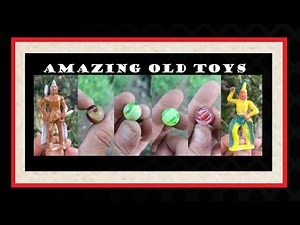 Amazing Vintage Marbles - Akro Agate - Antiques - Plastic Toys - Matchbox - Pets -