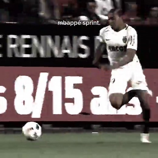 Kylian Mbappé Speed Sprint Highlights